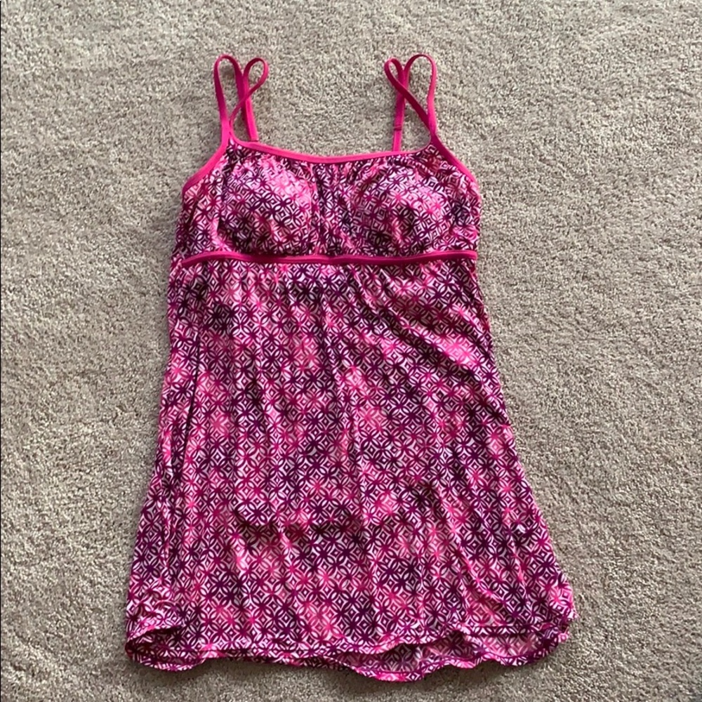 One piece bathing suite